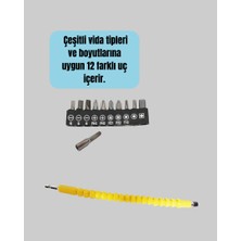 Zero Land Nrzsnt 12 Parça Vidalama Uç Seti Akrobat Tasarım Dalı Metal