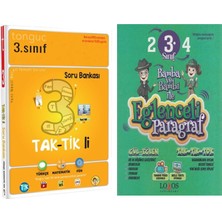 Lodos Yayınları Tonguç Akademi 3. Sınıf Taktikli ve Lodos Eğlenceli Paragraf Soru Bankası Seti 2 Kitap