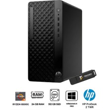 HP Amd Ryzen 5 8500G | 24 GB Ddr5 Ram | 512 GB SSD | Windows 11 Pro | Masaüstü Bilgisayar