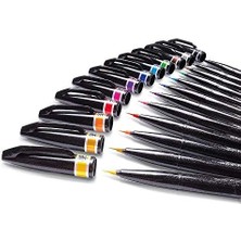 Sing Pen Brush Ince Uçlu Fırça Kalem Yeşil