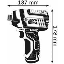 Professional 12 V Sistem Akülü Darbeli Vidalama Makinesi Gdr 12V-105 (L-Boxx Içi Dahil, Pil/şarj Cihazı Dahil Değildir