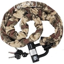 712MV Military Series Çelik Zincir 12MMX180CM + U Bar