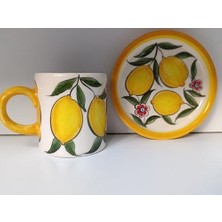 El Yapımı Kupa Bardak 100ML Seramik Hand Made El Yapimi