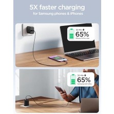JR-TCF11 25W Hızlı Şarj Adaptörü + Type-C Kablo Seti
