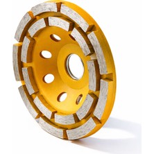 Badem10 Çift Segmentli Elmaslı Taşlama Diski 115 mm Beton Mermer Granit Taşlama Kesme Diski