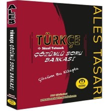 Bigelal Tasarı Ales Türkçe Sözel Yetenek Soru Bankası Çözümlü