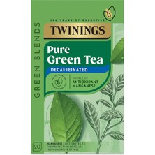 Twinings Pure Green Decaffeinated Bardak Poşet Çay 20 Adet