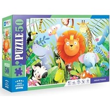 Blue Focus 50 Parça - Wıld Anımals (Vahşi Hayvanlar)