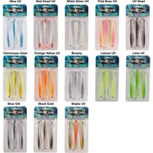 Ryuji Ryujı Mıster Shad 10CM, 7gr (3AD) Chartreuse