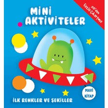 Bigelal Mini Aktiviteler - Ilk Renkler ve Şekiller (Mavi Kitap)
