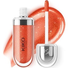 Kiko Milano Dudak Parlatıcısı - 3D Hydra Lip Gloss - 34 Pearly Blood Orange - Besleyici ve Nemlendirici