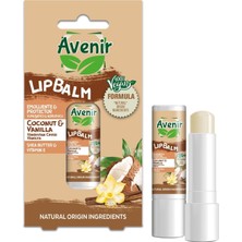Avenir Hindistan Cevizi & Vanilya Vegan Dudak Bakım Kremi - Kuruyan ve Çatlayan Dudaklar Için Yumuşatıcı ve Koruyucu Etkili