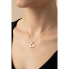 TabiTela 8 ayar altın kolye ucu H&V GM12344 1 gr