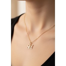 TabiTela 8 ayar altın kolye ucu H&S GM12281 1 gr