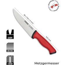 Kasap Et Bıçağı Duo 1 No 34101 14,5cm Kırmızı