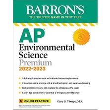 Ap Environmental Science: Premium With 5 Practice Tests (Barron's Test Prep) (Kapak Değişebilir)