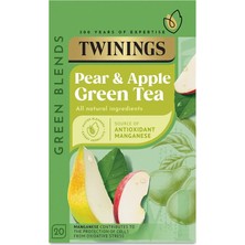 Twinings Yeşil Çay Elma ve Armut Aromalı 20 Bardak Poşet