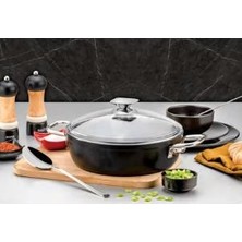 Evimsaray Tencere Kısa Arte Diamond 32CM