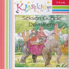 Bigelal Klasikler - Seksen Günde Devrialem (Ciltli)
