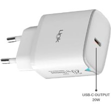 C308 20W Pd Type-C To Lightning Kablolu Şarj Aleti Set