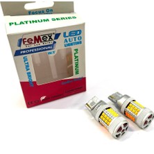 Femex T20 Oto LED Sinyal Ampulü Tak Kullan Decoderli Sinyal Fanlı LED Ampul