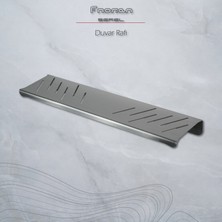 Fnoren Serel - Paslanmaz Çift Taraflı Duvar Rafı