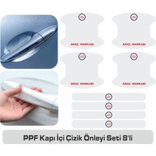 Sm Motors Üniversal Nissan X-Trail Araçları Için Uyumlu Kapı Içi Çizik Önleyi Seti 8'li