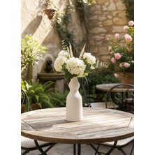 Nur Tasarım Atolyesi Dekoratif Sade Iskandinav Tarz Tasarım Vazo