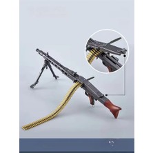Nealdin 1:6 Ölçek 20 cm MG42 Iı. Dünya Savaşı Makineli Tüfek Modeli – Askerî Diorama & Koleksiyon