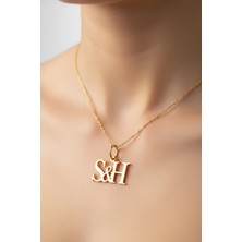 TabiTela 14 ayar altın kolye ucu H&S GM12286 1 gr