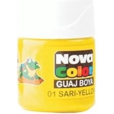 Südor Nova Color Guaj Boya Sarı Şişe - 4 Adet