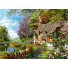 , 1500P Puzzle Köy Evi, Yetişkin Puzzle
