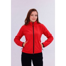 Monox Kadın Slim Fit Tam Fermuarlı Polar Ceket