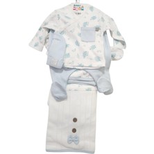 Babydoll Hastane Çıkışı 8li Babyhola  Mavi