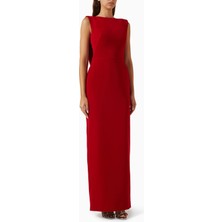 21SIX Kadın Maryamia Crepe Işlemeli Elbise