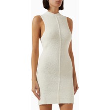 Represent Whip Mini Elbise, Yün Karışımlı Lüks Triko Şıklığı