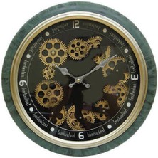 Avensyy Saat Çarklı Duvar Saati Dekoratif Ev Ofis Hediyelik