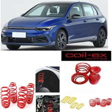 Vw Golf 8 2020-2023 Benzine Uyumlu Coil-Ex 4.cm Helezon Spor Yay
