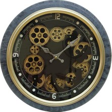 Avensyy Saat Çarklı Duvar Saati Dekoratif Ev Ofis Hediyelik