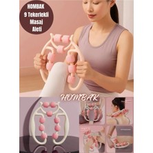 Go İthalat 9 Tekerlekli Yoga Fitness Silindiri (Roller) (784)