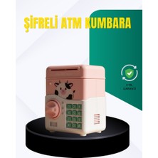 Zero Land Nrzsnt Pembe Şifreli Eğitici Atm Kasa Çocuk Kumbarası