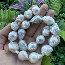 Premium Barok Doğal Inci 16 mm