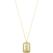 ModaSize Kalp Tarot Kolye - Altın