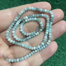 Rondela Amazonit Taşı 4 mm