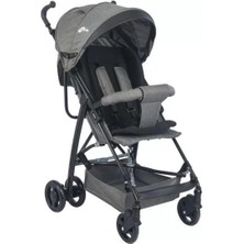 Be-Be Basic Pratik Baston Bebek Arabası Siyah Antrasit