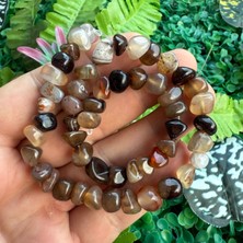 Şekilsiz Kahve Akik Taşı