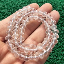 Rondela Kristal Kuvars Taşı 7 mm