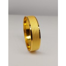 Cemal Demircioğlu Trabzon 22 Ayar Yatırımlık Şarnelli 6.6 Ölçü 15 Gr Altın Kadın Bilezik