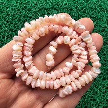 Şekilsiz Pembe Sedef Taşı 7 mm