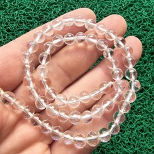 Faset Küre Kristal Kuvars Taşı 7 mm